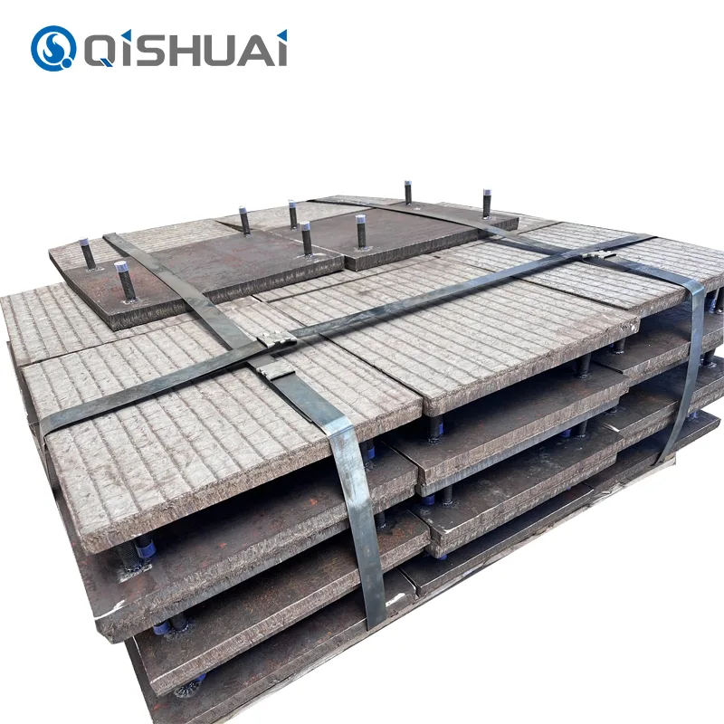 Verchroomde lasslijtplaat