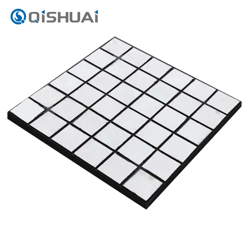 Rubber-keramische slijtvoeringplaten